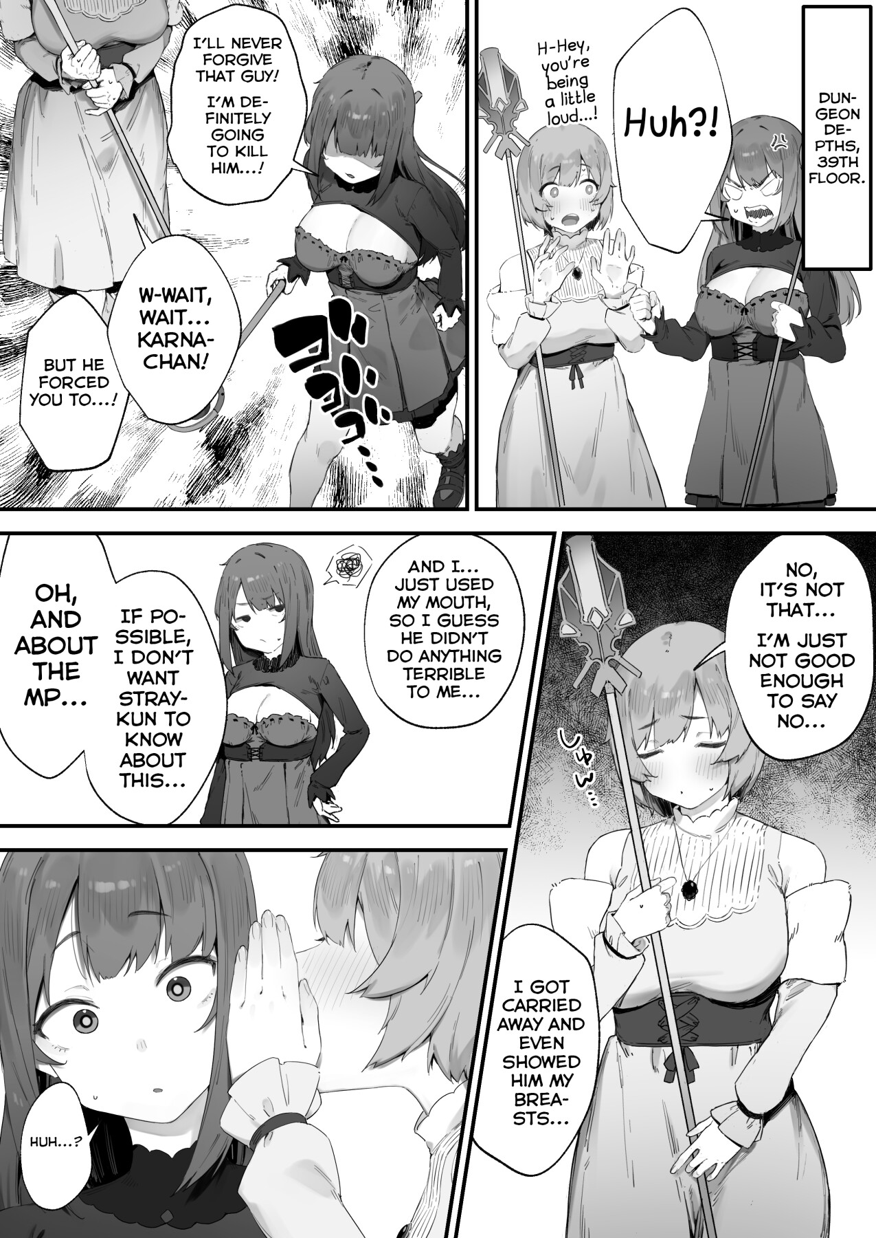 Hentai Manga Comic-Not enough MP due to the curse!! 1-5-Read-12